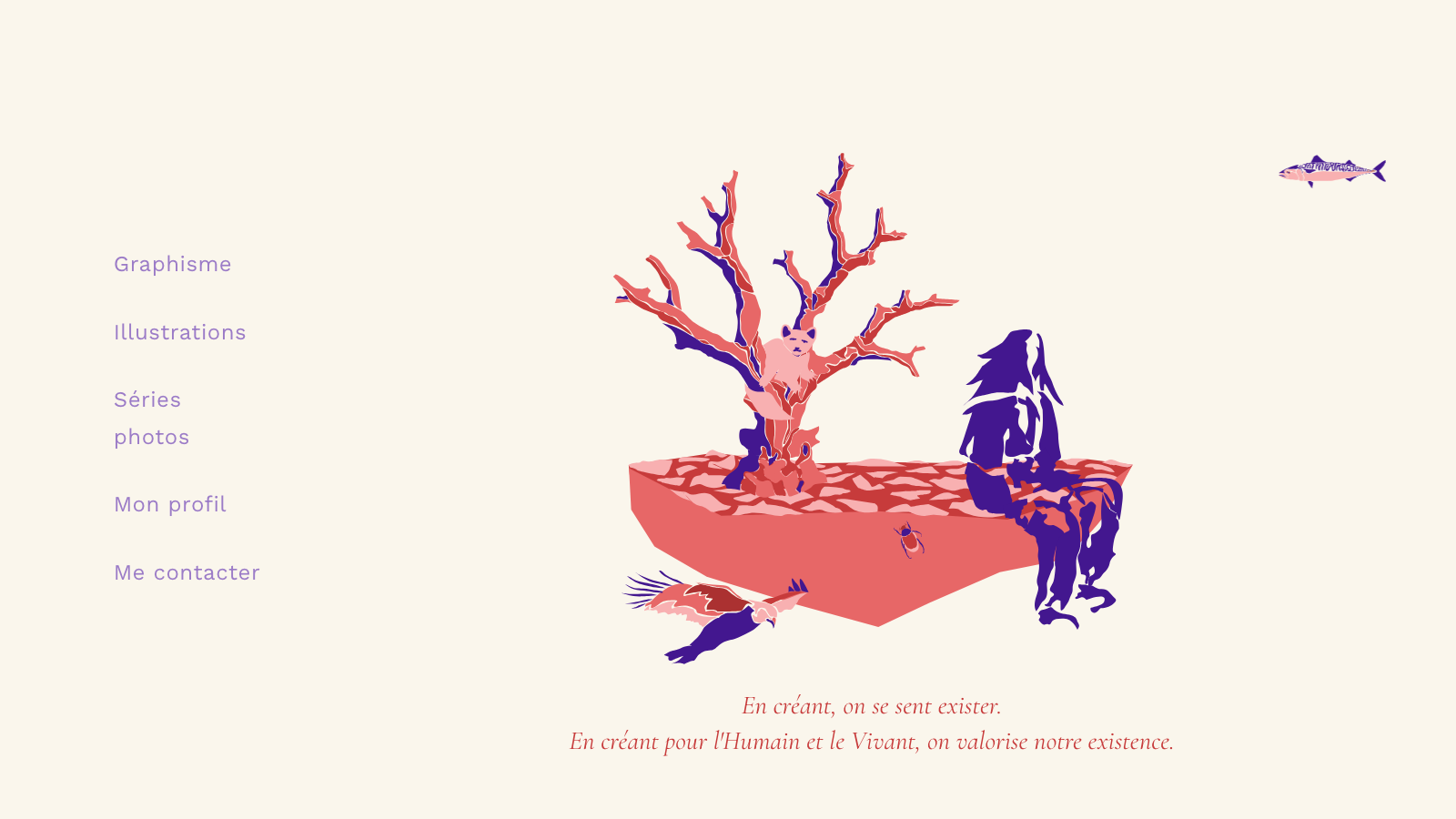 Capture d'écran, Portfolio graphiste